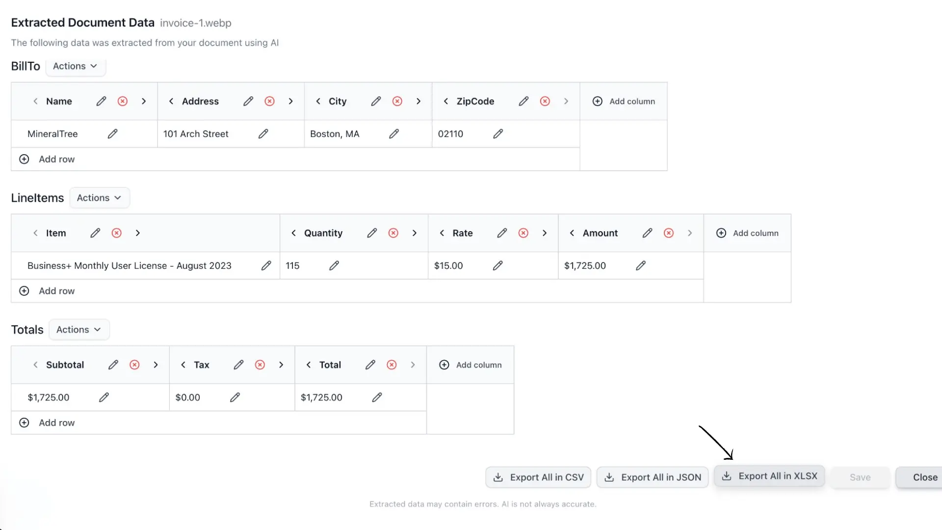 How to Extract Data from a PDF | ExtractLite